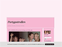 Tablet Screenshot of partypatrullen.blogg.se