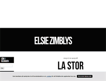 Tablet Screenshot of elsiezimblys.blogg.se