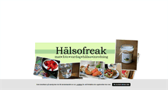 Desktop Screenshot of halsofreak.blogg.se