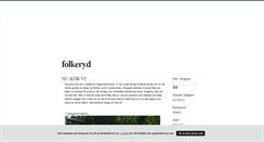 Desktop Screenshot of folkeryd.blogg.se