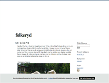 Tablet Screenshot of folkeryd.blogg.se