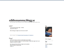 Tablet Screenshot of edithsmamma.blogg.se