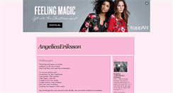 Desktop Screenshot of angelicalilleriksson.blogg.se