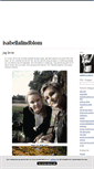 Mobile Screenshot of isabellalindblom.blogg.se