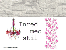 Tablet Screenshot of inredmedstil.blogg.se