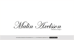 Desktop Screenshot of malinaxelssons.blogg.se