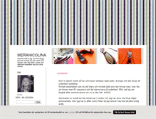 Tablet Screenshot of meranicolina.blogg.se