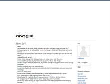 Tablet Screenshot of caseygun.blogg.se