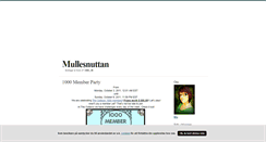 Desktop Screenshot of mullesnuttan.blogg.se