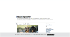 Desktop Screenshot of inredningsoutlet.blogg.se