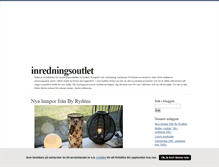 Tablet Screenshot of inredningsoutlet.blogg.se