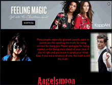 Tablet Screenshot of angelsmoon.blogg.se