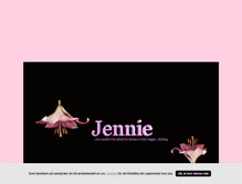 Tablet Screenshot of msjennie.blogg.se