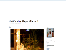 Tablet Screenshot of callitart.blogg.se