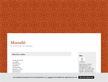 Tablet Screenshot of mooshi.blogg.se