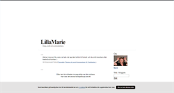 Desktop Screenshot of lillamarie.blogg.se