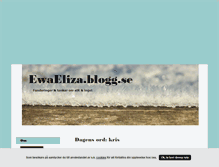 Tablet Screenshot of ewaeliza.blogg.se