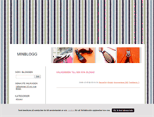 Tablet Screenshot of minblogg.blogg.se