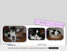 Tablet Screenshot of kirreflickan.blogg.se