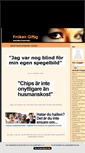 Mobile Screenshot of frokengiftig.blogg.se