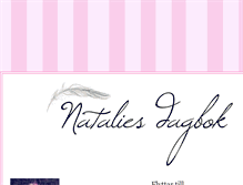 Tablet Screenshot of nataliesdagbok.blogg.se