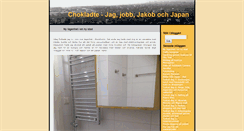 Desktop Screenshot of chokladte.blogg.se