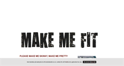 Desktop Screenshot of makemefit.blogg.se