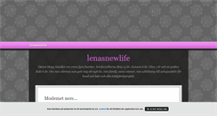 Desktop Screenshot of lenasnewlife.blogg.se