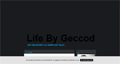 Desktop Screenshot of geccod.blogg.se