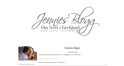 Desktop Screenshot of jenniec.blogg.se