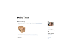 Desktop Screenshot of delikatesses.blogg.se
