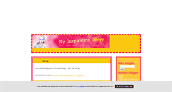 Desktop Screenshot of nyinspiration.blogg.se