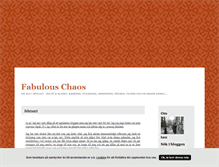 Tablet Screenshot of fabulouschaos.blogg.se
