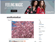 Tablet Screenshot of annikastankar.blogg.se
