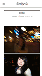 Mobile Screenshot of emilysfotoblogg.blogg.se