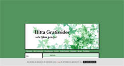 Desktop Screenshot of hittagratissidor.blogg.se