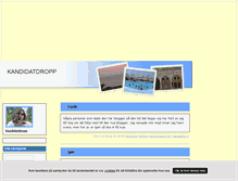 Tablet Screenshot of kandidatdropp.blogg.se