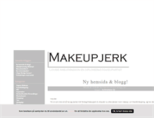 Tablet Screenshot of makeupjerk.blogg.se