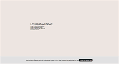 Desktop Screenshot of lovisastavlingar.blogg.se