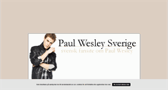 Desktop Screenshot of paulwesleysweden.blogg.se
