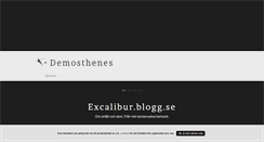 Desktop Screenshot of excalibur.blogg.se