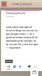 Mobile Screenshot of fridaaeriksson.blogg.se