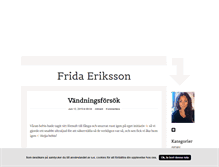 Tablet Screenshot of fridaaeriksson.blogg.se