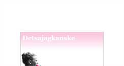 Desktop Screenshot of detsajagkanske.blogg.se