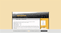 Desktop Screenshot of ppmsparare.blogg.se