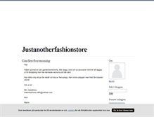 Tablet Screenshot of justanotherfashionstore.blogg.se
