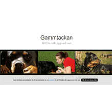 Tablet Screenshot of gammtackan.blogg.se