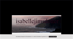 Desktop Screenshot of isabellejimsdotter.blogg.se