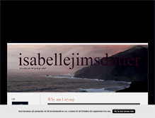 Tablet Screenshot of isabellejimsdotter.blogg.se