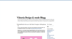 Desktop Screenshot of designomodebloggen.blogg.se
